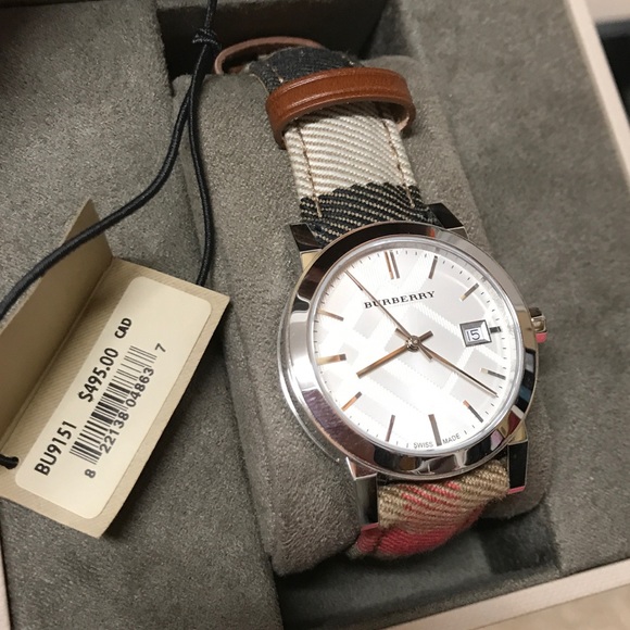 💯 authentic Burberry nova check watch - Picture 1 of 7